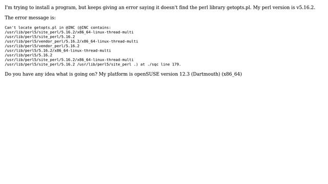 Unix & Linux: perl library getopts.pl (2 Solutions!!) смотреть онлайн