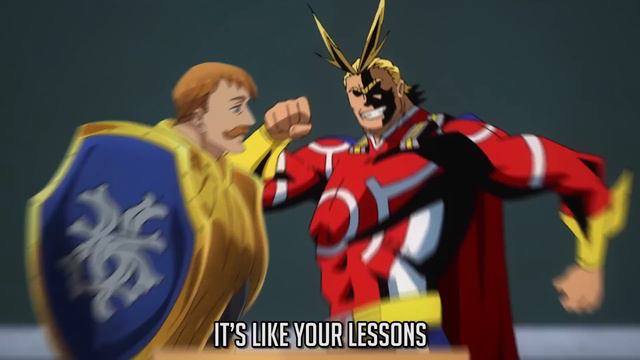 ESCANOR VS ALL MIGHT RAP BATTLE | RUSTAGE ft Daddyphatsnaps смотреть онлайн