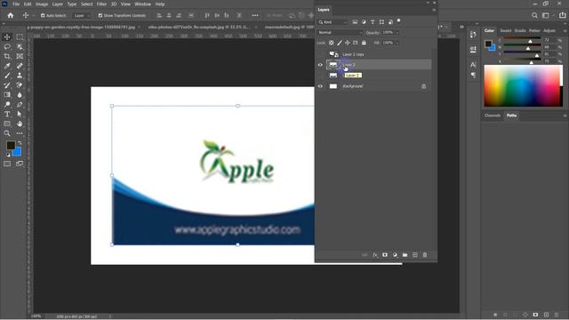 Adobe Photoshop Crop Tool || Perspective Crop Tool || Icon Download || Business Card || Part 02 смотреть онлайн