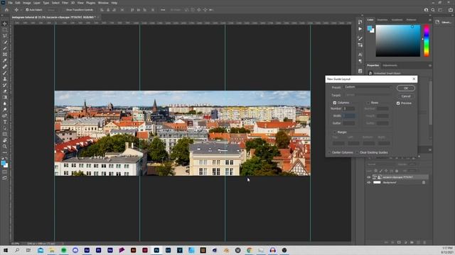 How to make a SEAMLESS INSTAGRAM POST | Photoshop Tutorial смотреть онлайн