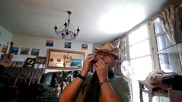 jess et son harmonica FORT BOYARD impro