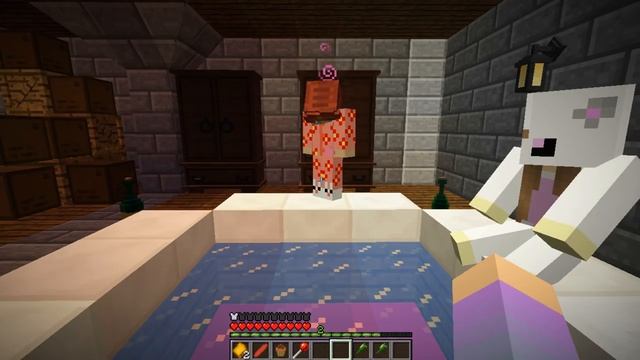 SPIN THE BOTTLE-TRUTH OR DARE SLEEPOVER w/Little Carly and Little Kelly (Minecraft Roleplay) смотреть онлайн