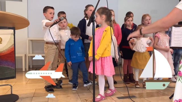 День воскресения миру спасение-песня для детей смотреть онлайн