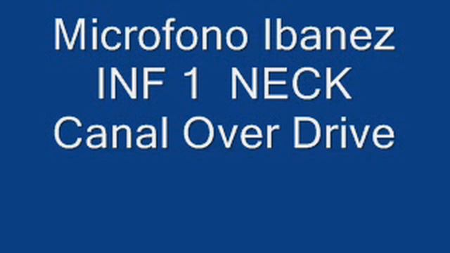 Microfono Ibanez INF1 NECK - Leonardo Romero смотреть онлайн