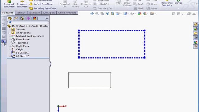 45 SOLIDWORKS tutorial sketch ( Line Format ) смотреть онлайн