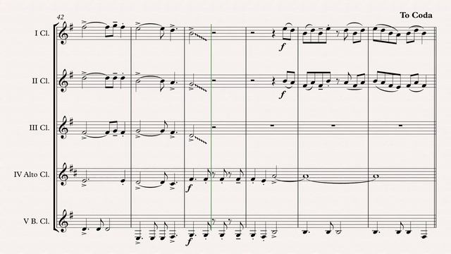 „Africa“ Clarinet Choir arr. Adrian Wagner (Toto) смотреть онлайн