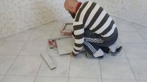 ПРИКЛЕИВАЕМ ПЛИНТУС ИЗ КЕРАМОГРАНИТА НА ЖИДКИЕ ГВОЗДИ!!!Наилучшая высота 80 мм плинтус из плитки!!!