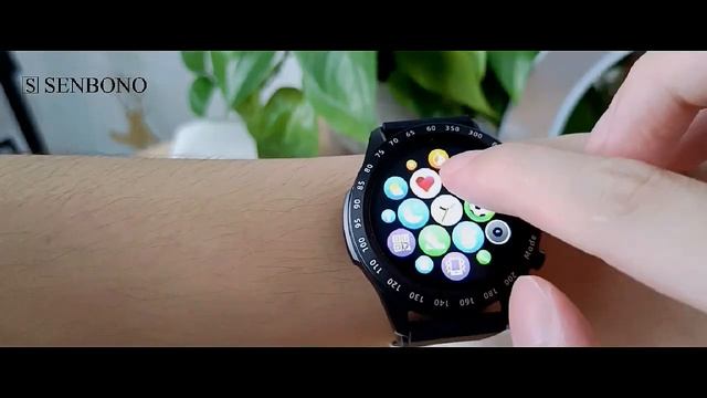 SENBONO MAX3 2021 Smart Watch Dials Call Wistwatch Heart Rate Monitoring Smartwatch Men Women смотреть онлайн