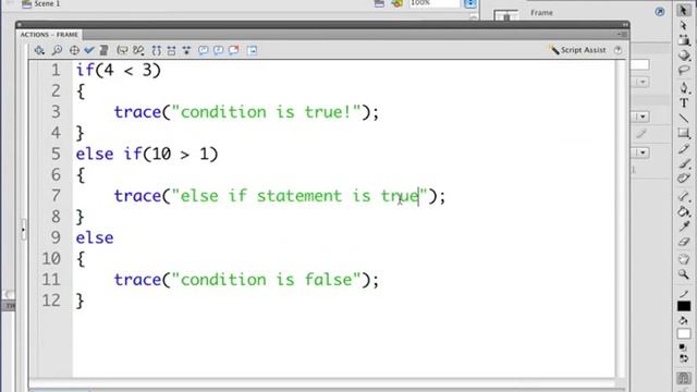 64. Flash & AS3 - Defining conditional statements смотреть онлайн