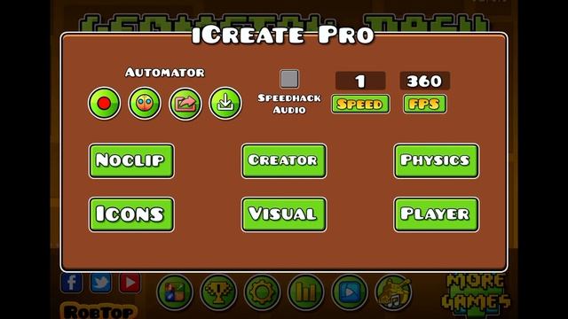 Как скачать геометри дэш мод меню на айфон или айпад бесплатно смотреть онлайн