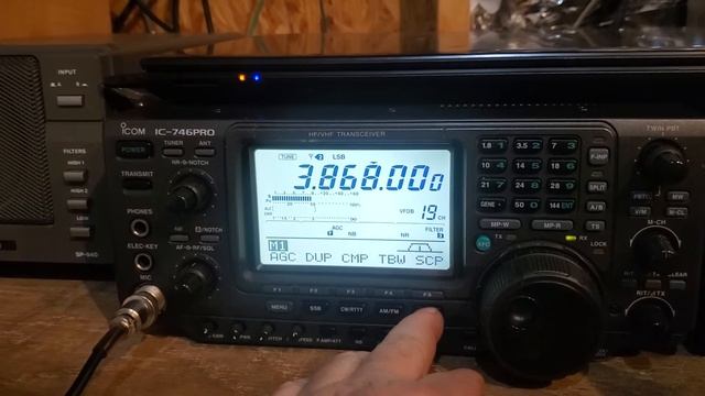 80m on icom ic746pro смотреть онлайн