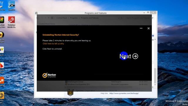 How to remove Norton Security from Windows 8 смотреть онлайн