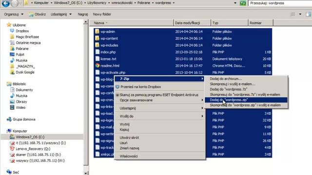 Jak ręcznie zainstalować WordPress'a na serwerze FTP nazwa.pl смотреть онлайн