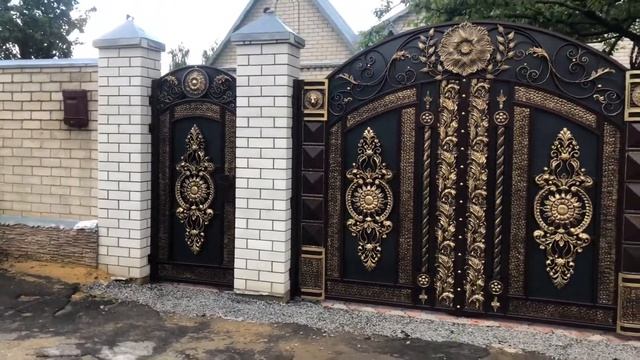 Ворота художественная ковка ворота своими руками смотреть онлайн