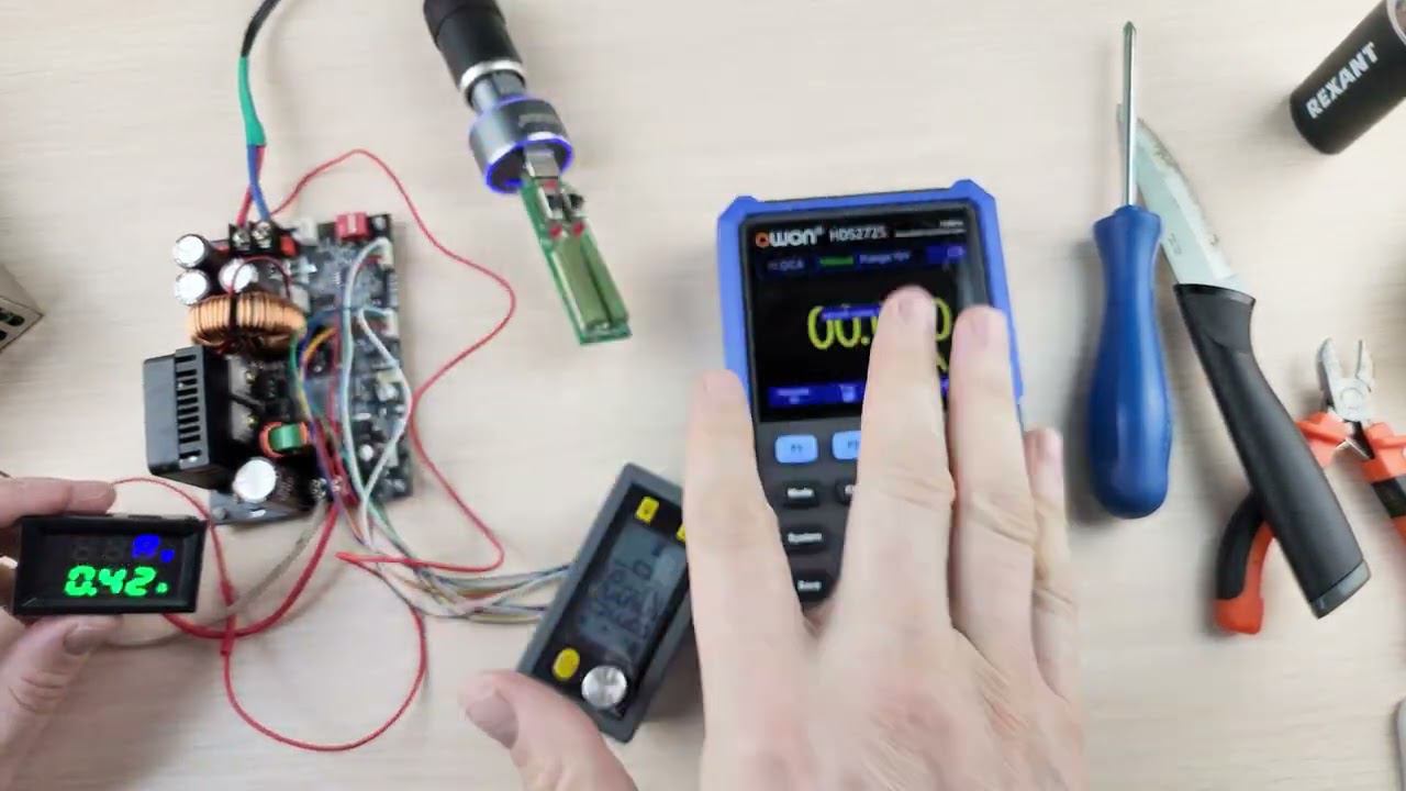 Собираю лабораторный блок питания для тестирования авто зарядных устройств на основе XY6020L смотреть онлайн