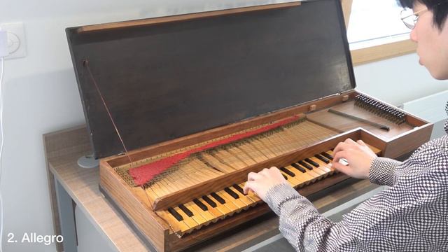 Platti : Sonata No.2 Op.1 In C Major On Clavichord