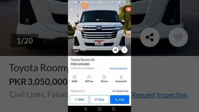 Toyota Roomy XS & Changan Alsvin 1.5L DCT Lumiere For Sale смотреть онлайн