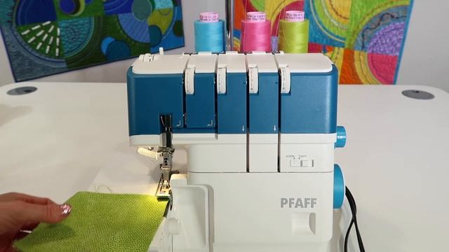 Pfaff admire air 5000 19 3-Thread Overlock смотреть онлайн