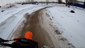 Новый мотоцикл PROGASI HARDCORE 450 на мотокроссе