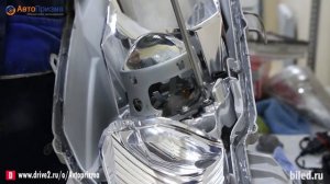 Как установить СВЕТОДИОДНЫЕ линзы на Toyota Highlander