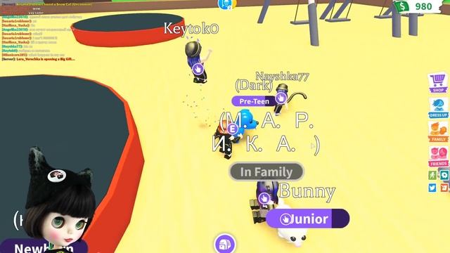 24 часа в ЧЕРНОМ цвете - Челлендж ОДНОГО цвета в Роблокс Адопт МИ - Adopt me ROBLOX смотреть онлайн