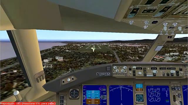 Vídeo - (09) Parte1 Japão Vôo de (RJTT)Tokyo a (RJNK) Komatsu Boeing 777 200 FS9 смотреть онлайн