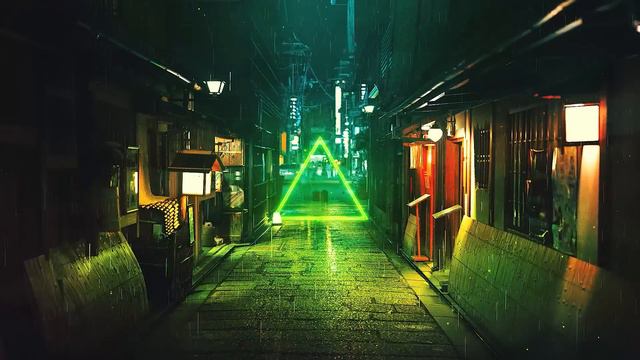 Cyberpunk Ambient [MOODY ATMOSPHERE] Perfect For Rainy Night Walks 