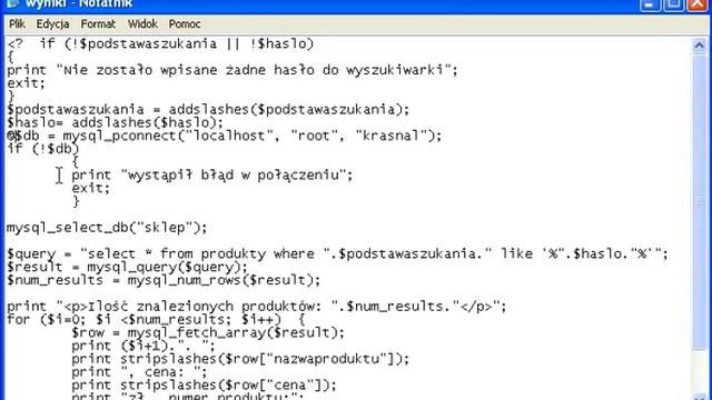 Kurs php i mysql lekcja 27 Wyszukiwarka i zapytania złożone смотреть онлайн