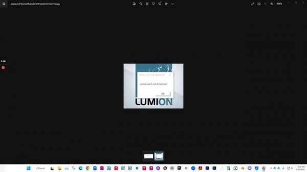 BK LUMION COURSE 64 - LUMION WENT OUT OF MEMORY!