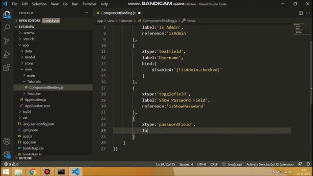 (#23) How to use View Model in Component In ExtJs смотреть онлайн
