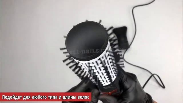 Фен с насадками Gemei / Фен-щетка 3 в1 / Фен с вращающейся щёткой Roto-Brush/ Фен для укладки волос смотреть онлайн