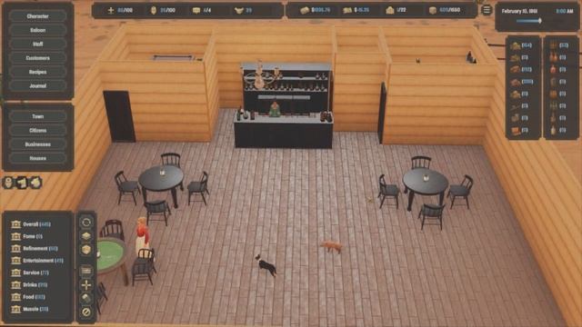 Deadwater Saloon gameplay (Tycoon RPG) Part 1 смотреть онлайн