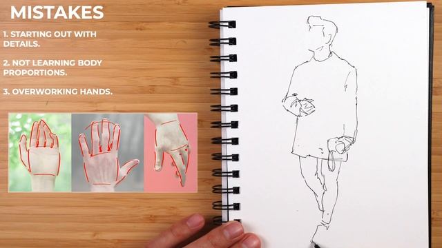 5 Common Mistakes Beginners make SKETCHING PEOPLE смотреть онлайн