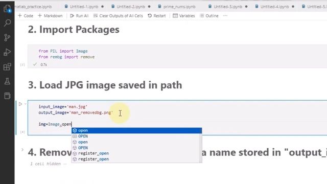 Episode 4: Interesting Python || Image Background Removal Using Python смотреть онлайн