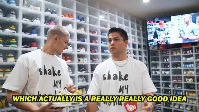 WE BOUGHT ALL 50 OFF-WHITE LOT DUNKS! *Never Before Seen on YouTube* смотреть онлайн