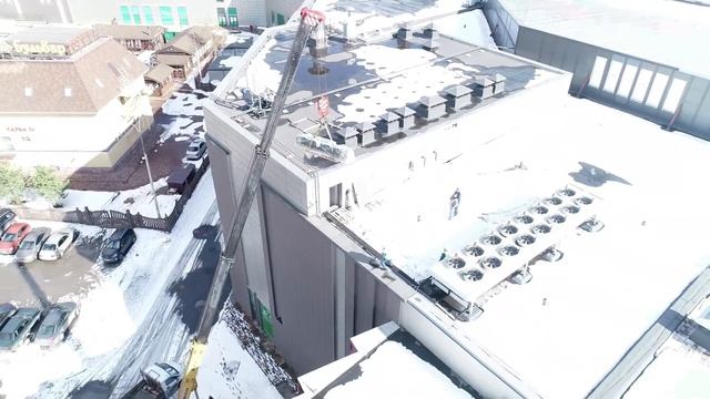 Замена теплообменника на чиллере CLIVET. ТЦ Красный Кит. смотреть онлайн