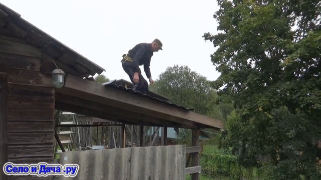 Монтаж (ремонт, замена) мягкой кровли. Мягкая кровля "Унифлекс" вместо рубероида (обзор) смотреть онлайн