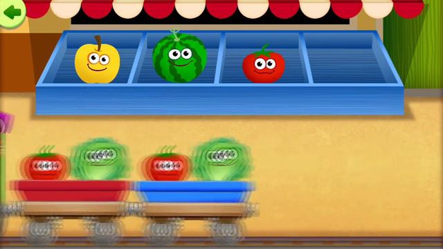 1. Funny Food: Kindergarten Education (EN) (old) / English Games