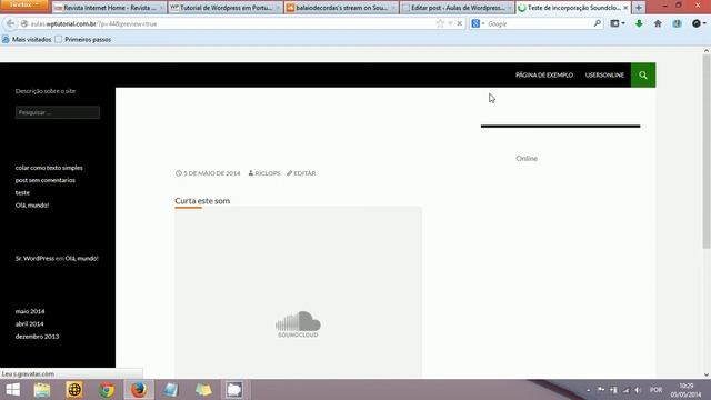Incorporar seu Soundcloud no seu Wordpress смотреть онлайн