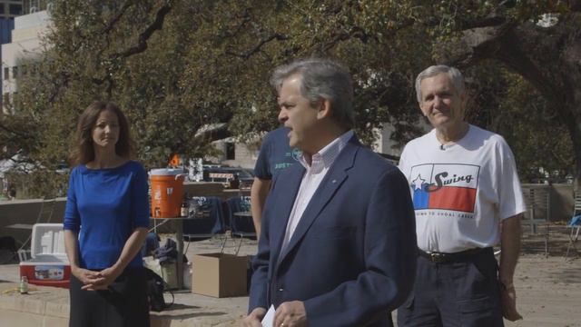 Austin Mayor Steve Adler Speaks to It's My Park Day Volunteers смотреть онлайн
