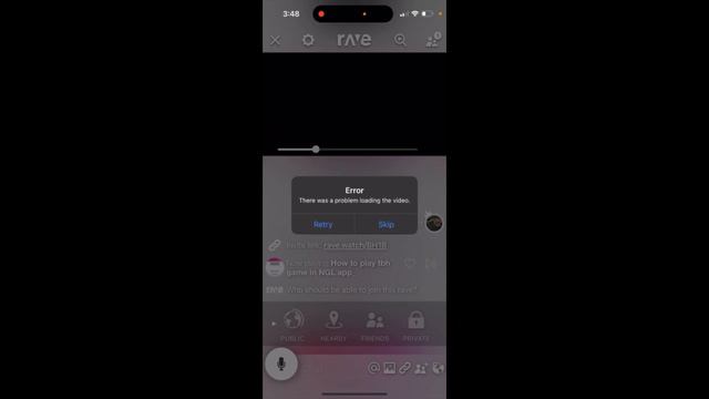 RAVE error - there was a problem loading your video смотреть онлайн