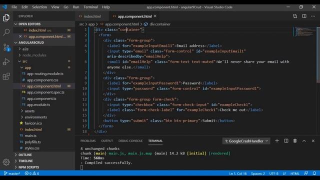 Angular 9 CRUD with local JSON server | Angular 9 CRUD | angular crud with json server | by Ashish смотреть онлайн