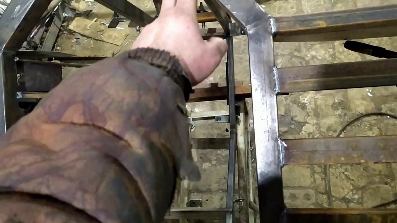 Усиливаю раму самодельного квадроцикла #20 смотреть онлайн