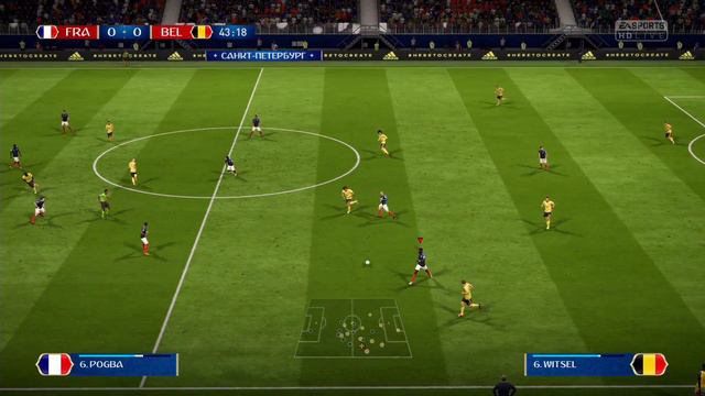 Франция — Бельгия ЧМ - 2018 (1/2 финала)