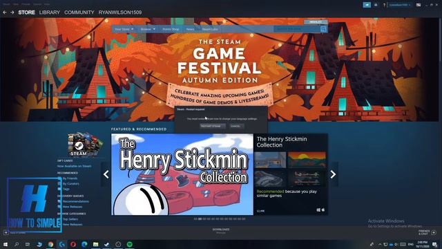 How to Change Steam Language! (Easy 2024) смотреть онлайн