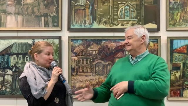 Открытие выставки Михаила Гардубея в арт-салоне "На Никольской" смотреть онлайн