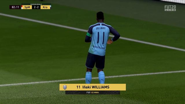Inaki Williams "9" "10" - Fifa 20 Ultimate Team KrasawelchikiFC - goal#371#372 Division Rivals смотреть онлайн