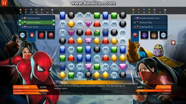 Marvel Puzzle Quest 2017 08 24 Обзор ДД смотреть онлайн