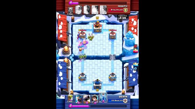 Clash Royale/три короны за 45 сек смотреть онлайн