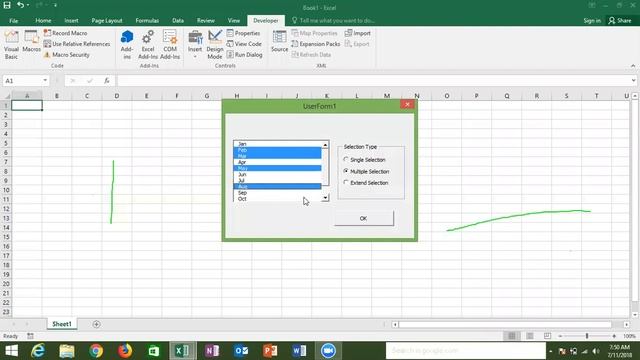 Multi Select Listbox in Userform - Learn VBA Macros with Sujeet смотреть онлайн
